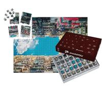 puzzleYOU : Calendrier de l'Avent | « L'architecture Vue d'en Bas vers Le Ciel, Une Perspective passionnante »