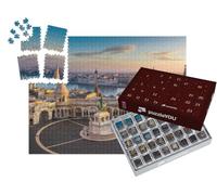 puzzleYOU : Calendrier de l'Avent | « Le célèbre Bastion des pêcheurs au Lever du Soleil, Budapest, Hongrie »