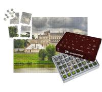 puzzleYOU : Calendrier de l'Avent | « Le château Royal d'Amboise et Le fleuve Loire, Pays-de-la-Loire - Patrimoine Mondial de l'UNESCO »