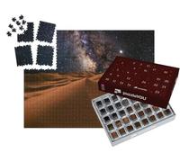 puzzleYOU : Calendrier de l'Avent | « Le désert du Sahara sous Le Ciel Nocturne étoilé »