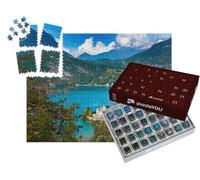 puzzleYOU : Calendrier de l'Avent | « Le lac d'Annecy dans Les Alpes françaises »