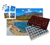 puzzleYOU : Calendrier de l'Avent | « Le lac de SILS Maria en Engadine »