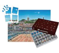 puzzleYOU : Calendrier de l'Avent | « Le Vieux Port et Le Quartier du Suquet à Cannes, Cote d'Azur, France »