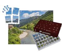 puzzleYOU : Calendrier de l'Avent | « Les Gorges du Tarn dans Le Parc National des Cévennes, France. Réserve de biosphère de l'UNESCO »