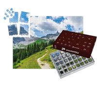 puzzleYOU : Calendrier de l'Avent | « Les Trois Tours dans Les Montagnes du Vorarlberg »