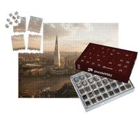puzzleYOU : Calendrier de l'Avent | « L'horizon de Londres The Shard au Coucher du Soleil »