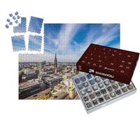 puzzleYOU : Calendrier de l'Avent | « L'hôtel de Ville de Hambourg vu d'en Haut »