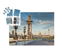 puzzleYOU : Calendrier de l'Avent | « L'impressionnant Pont Alexandre III (1896) enjambe la Seine »