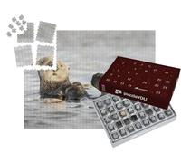 puzzleYOU : Calendrier de l'Avent | « Loutre de mer californienne à Face Blanche »