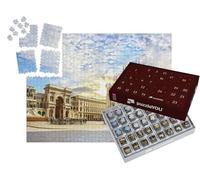 puzzleYOU : Calendrier de l'Avent | « Lumière spectaculaire sur la cathédrale de Milan, Italie »