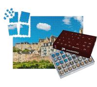 puzzleYOU : Calendrier de l'Avent | « Maisons Traditionnelles derrière Les remparts au Mans - Pays de la Loire, France »