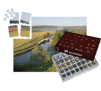 puzzleYOU : Calendrier de l'Avent | « Merry-sur-Yonne, Canal du Nivernais, dans Le département de l'Yonne, région Bourgogne-Franche-comté »