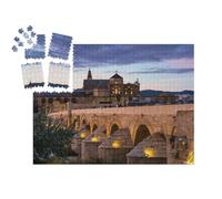 puzzleYOU : Calendrier de l'Avent | « Mezquita et Puente Romano de Nuit, Cordoue, Andalousie »