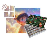 puzzleYOU : Calendrier de l'Avent | « Monde des Paillettes Arc-en-Ciel »