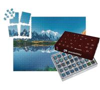 puzzleYOU : Calendrier de l'Avent | « Mont Blanc, site de Chamonix »