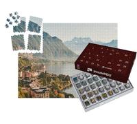puzzleYOU : Calendrier de l'Avent | « Montreux sur Le lac Léman, Suisse »