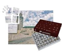puzzleYOU : Calendrier de l'Avent | « Mosquée de Hasan II à Casablanca, Maroc »