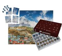puzzleYOU : Calendrier de l'Avent | « Namche Bazar et Mont Thamserku, Trek du Camp de Base de l'Everest, Népal »