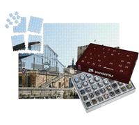 puzzleYOU : Calendrier de l'Avent | « Niort est Une Ville de l'ouest de la France. Vue sur Le Donjon et Le bâtiment du marché. »