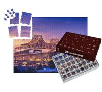 puzzleYOU : Calendrier de l'Avent | « Nouvelle-Orléans, Louisiane, Pont de Connexion de Crescent City »
