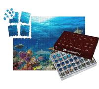 puzzleYOU : Calendrier de l'Avent | « Océan Bleu et Monde sous-Marin Multicolore »