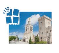 puzzleYOU : Calendrier de l'Avent | « Palais des Papes dans la Ville médiévale d'Avignon sur la Rive Gauche du Rhône, Provence »