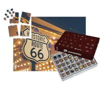 puzzleYOU : Calendrier de l'Avent | « Panneau Route 66, Californie, États-Unis »