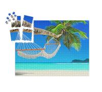 puzzleYOU : Calendrier de l'Avent | « Paradis de la Plage aux Seychelles, Océan Indien »