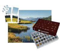 puzzleYOU : Calendrier de l'Avent | « Passage de la frontière Austro-Italienne et du col du Reschenpass »
