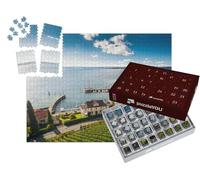 puzzleYOU : Calendrier de l'Avent | « Passerelle pittoresque dans Le lac de Constance, Allemagne »