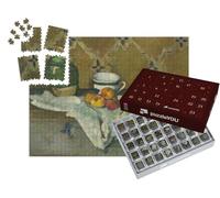 puzzleYOU : Calendrier de l'Avent | « Paul Cézanne - Nature Morte à la cruche, à la Tasse et aux Pommes »