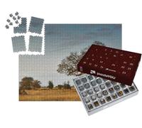 puzzleYOU : Calendrier de l'Avent | « Paysage Africain avec Un Grand Baobab »