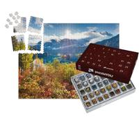 puzzleYOU : Calendrier de l'Avent | « Paysage d'automne à l'Eibsee, Allemagne »