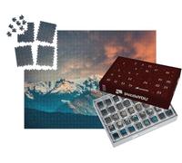 puzzleYOU : Calendrier de l'Avent | « Paysage montagneux Impressionnant, Crête du Caucase, Géorgie »