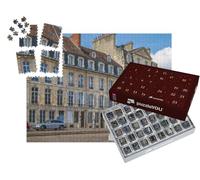 puzzleYOU : Calendrier de l'Avent | « Place avec Statue du Roi Louis XIV à Caen, France »