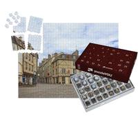 puzzleYOU : Calendrier de l'Avent | « Place Charles de Gaulle avec des bâtiments historiques à Poitiers, France »