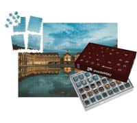 puzzleYOU : Calendrier de l'Avent | « Place De La Bourse à Bordeaux, France, Patrimoine Mondial de l'UNESCO »