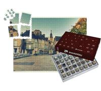 puzzleYOU : Calendrier de l'Avent | « Place de la liberté, Sarlat, France »