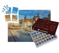 puzzleYOU : Calendrier de l'Avent | « Place Kléber à Strasbourg - Alsace, France »