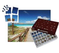 puzzleYOU : Calendrier de l'Avent | « Plage La Pelosa Stintino, île de Sardaigne »