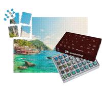puzzleYOU : Calendrier de l'Avent | « Plage Marina Piccola, Capri, Italie »