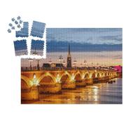 puzzleYOU : Calendrier de l'Avent | « Pont de Pierre in Bordeaux, Frankreich »