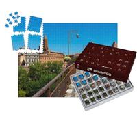 puzzleYOU : Calendrier de l'Avent | « Pont médiéval sur la rivière Tarn dans la Ville de Montauban par Une journée ensoleillée. France »