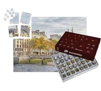 puzzleYOU : Calendrier de l'Avent | « Pont sur la rivière Odet à Quimper, Bretagne, France »
