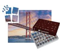 puzzleYOU : Calendrier de l'Avent | « Ponte 25 de Abril au-Dessus du fleuve Tage à Lisbonne, Portugal »