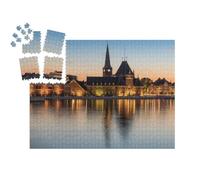 puzzleYOU : Calendrier de l'Avent | « Port d'Aarhus : Le Danemark à l'heure Bleue »