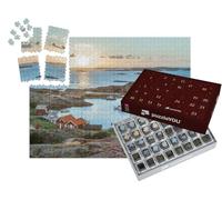 puzzleYOU : Calendrier de l'Avent | « Port de pêche de l'archipel suédois, île de Ramsoe »