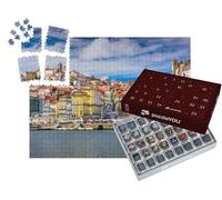 puzzleYOU : Calendrier de l'Avent | « Porto, Panorama de la Vieille Ville sur Le fleuve Douro »