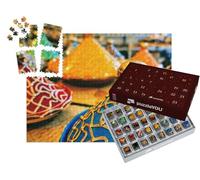 puzzleYOU : Calendrier de l'Avent | « Pots à tajine aux Couleurs Vives, Maroc »