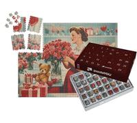puzzleYOU : Calendrier de l'Avent | « pour toi, qu'il pleuve des Roses Rouges »